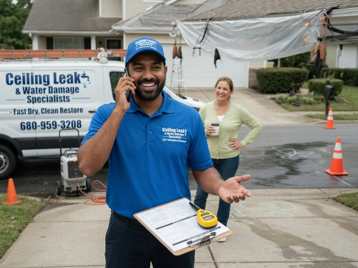 Ceiling Leak Cleanup Canton, NY FAQs